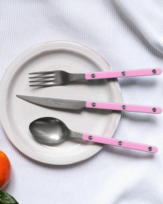Sabre Paris Bistrot Vintage stainless steel dessert fork with nylon handle - Buy now on ShopDecor - Discover the best products by SABRE PARIS design