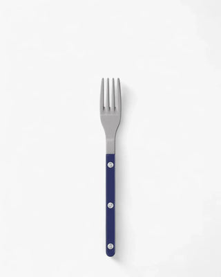 Sabre Paris Bistrot Vintage stainless steel dessert fork with nylon handle Sabre Paris Navy Blue - Buy now on ShopDecor - Discover the best products by SABRE PARIS design