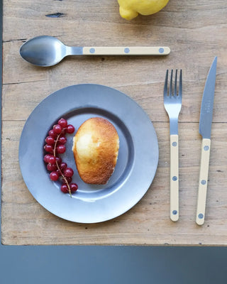 Sabre Paris Bistrot Vintage stainless steel dessert fork with nylon handle - Buy now on ShopDecor - Discover the best products by SABRE PARIS design