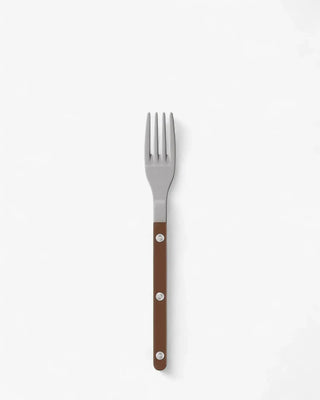 Sabre Paris Bistrot Vintage stainless steel dessert fork with nylon handle Sabre Paris Chocolate - Buy now on ShopDecor - Discover the best products by SABRE PARIS design