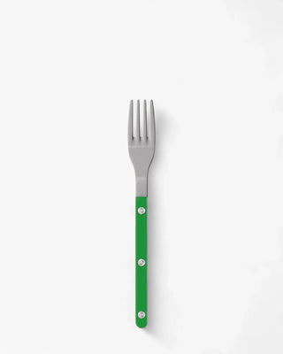 Sabre Paris Bistrot Vintage stainless steel dessert fork with nylon handle Sabre Paris Garden Green - Buy now on ShopDecor - Discover the best products by SABRE PARIS design