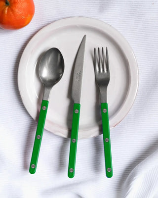 Sabre Paris Bistrot Vintage stainless steel dessert fork with nylon handle - Buy now on ShopDecor - Discover the best products by SABRE PARIS design