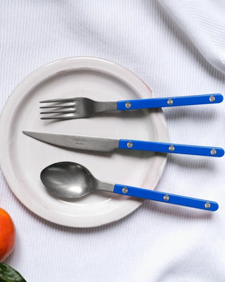 Sabre Paris Bistrot Vintage stainless steel dessert fork with nylon handle - Buy now on ShopDecor - Discover the best products by SABRE PARIS design