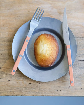 Sabre Paris Bistrot Vintage stainless steel dessert fork with nylon handle - Buy now on ShopDecor - Discover the best products by SABRE PARIS design