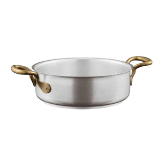 Sambonet 1965 Vintage casserole pot 2 handles Without Lid 20 cm - 7.88 in - Buy now on ShopDecor - Discover the best products by SAMBONET design