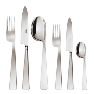 Sambonet Conca Gio Ponti cutlery set 36 pieces Silver - Buy now on ShopDecor - Discover the best products by SAMBONET design