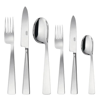 Sambonet Gio Ponti Conca cutlery set Steel Set 36 - Buy now on ShopDecor - Discover the best products by SAMBONET design