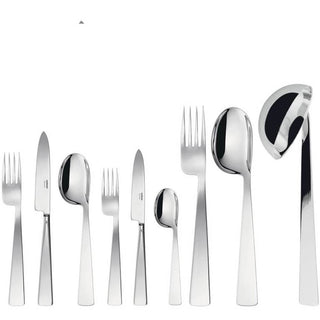 Sambonet Conca Gio Ponti cutlery set 75 pieces with orfèvre handle Steel - Buy now on ShopDecor - Discover the best products by SAMBONET design