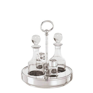 Sambonet Contour cruet set 4 pieces Silver - Buy now on ShopDecor - Discover the best products by SAMBONET design
