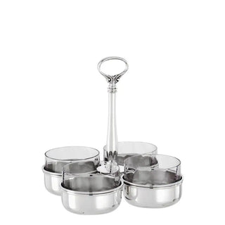 Sambonet Contour relish dish silverplated 4 Elements - Buy now on ShopDecor - Discover the best products by SAMBONET design