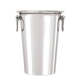 Sambonet Elite wine cooler diam. 20 cm - 7.87 in Silver 25 cm - 9.84 in - Buy now on ShopDecor - Discover the best products by SAMBONET design