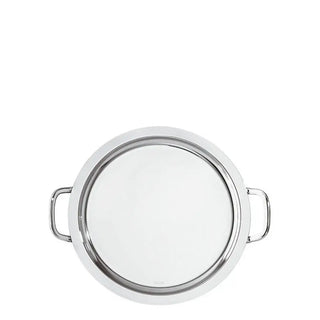 Sambonet Elite round tray silverplated With Handles - Buy now on ShopDecor - Discover the best products by SAMBONET design