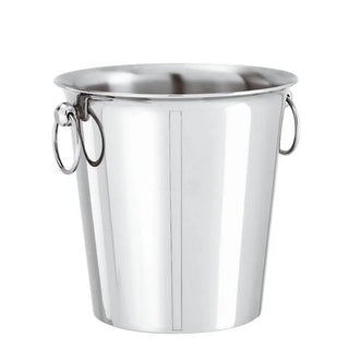 Sambonet Elite wine cooler diam. 20 cm - 7.87 in Steel 21 cm - 8.27 in - Buy now on ShopDecor - Discover the best products by SAMBONET design