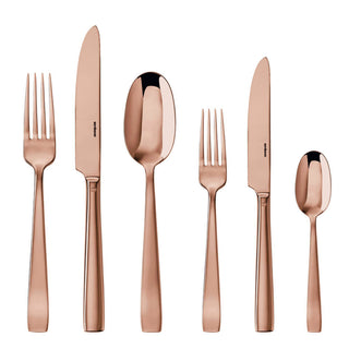 Sambonet Flat cutlery set 36 pieces PVD Copper - Buy now on ShopDecor - Discover the best products by SAMBONET design