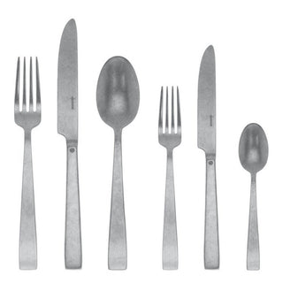 Sambonet Flat cutlery set 36 pieces Vintage steel - Buy now on ShopDecor - Discover the best products by SAMBONET design