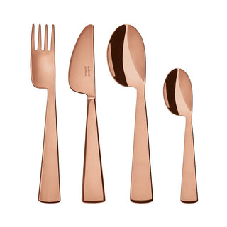 Sambonet Gio Ponti Conca Kids children's table set 4 cutlery Sambonet Mirror PVD Copper - Buy now on ShopDecor - Discover the best products by SAMBONET design