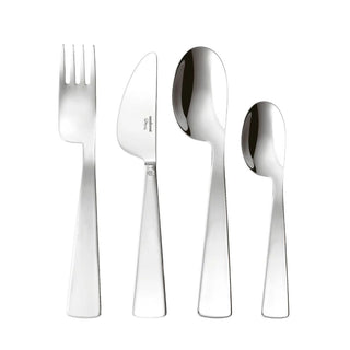 Sambonet Gio Ponti Conca Kids children's table set 4 cutlery Sambonet Mirror Steel - Buy now on ShopDecor - Discover the best products by SAMBONET design