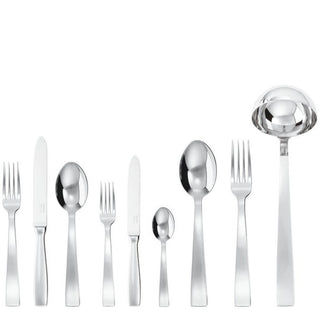 Sambonet Gio Ponti cutlery set 75 pieces with orfèvre handle Silver - Buy now on ShopDecor - Discover the best products by SAMBONET design