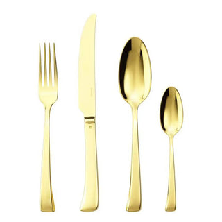Sambonet Imagine cutlery set 24 pieces Sambonet Mirror PVD Gold - Buy now on ShopDecor - Discover the best products by SAMBONET design