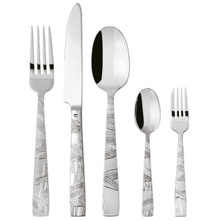 Sambonet Jungle 30-piece cutlery set Sambonet Mirror Steel - Buy now on ShopDecor - Discover the best products by SAMBONET design