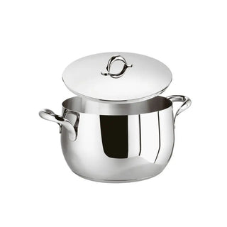 Sambonet Kikka sauce pot 2 handles With Lid 16 cm - 6.30 in - Buy now on ShopDecor - Discover the best products by SAMBONET design