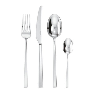 Sambonet Linea-Q cutlery set 24 pieces Steel - Buy now on ShopDecor - Discover the best products by SAMBONET design