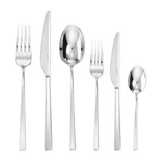Sambonet Linea-Q cutlery set Steel Set 36 - Buy now on ShopDecor - Discover the best products by SAMBONET design