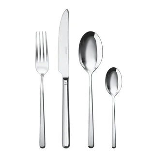 Sambonet Linear cutlery set Silver Set 24 - Buy now on ShopDecor - Discover the best products by SAMBONET design