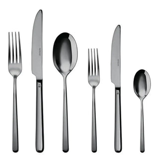 Sambonet Linear cutlery set PVD Black Set 36 - Buy now on ShopDecor - Discover the best products by SAMBONET design
