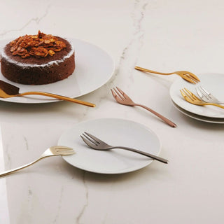 Sambonet Linear Mix & Play set 6 cake forks and cake server - Buy now on ShopDecor - Discover the best products by SAMBONET design