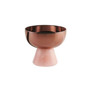 Sambonet Madame bowl with foot diam. 11 cm. Sambonet Mirror PVD Rum - Buy now on ShopDecor - Discover the best products by SAMBONET design