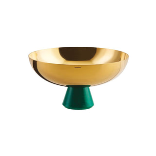 Sambonet Madame bowl with foot diam. 20.5 cm. Sambonet Mirror PVD Gold - Buy now on ShopDecor - Discover the best products by SAMBONET design