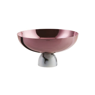 Sambonet Madame bowl with foot diam. 20.5 cm. Sambonet PVD Parfait Amour - Buy now on ShopDecor - Discover the best products by SAMBONET design