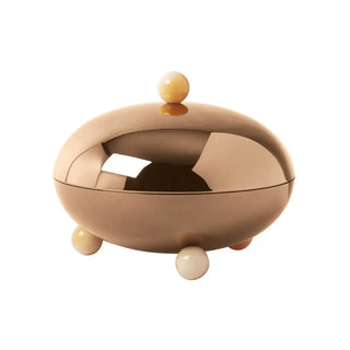 Sambonet Penelope centerpiece Sambonet Mirror PVD Rum 20.5 cm - 8.07 in - Buy now on ShopDecor - Discover the best products by SAMBONET design