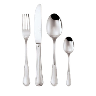 Sambonet Petit Baroque 24-piece cutlery set Sambonet Mirror Steel - Buy now on ShopDecor - Discover the best products by SAMBONET design