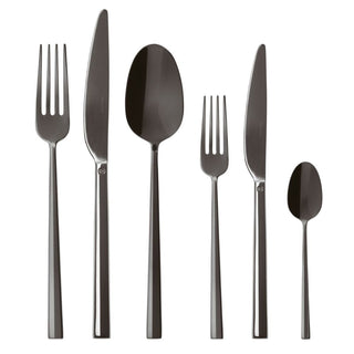 Sambonet Rock 36-piece cutlery set Sambonet PVD 2Black - Buy now on ShopDecor - Discover the best products by SAMBONET design