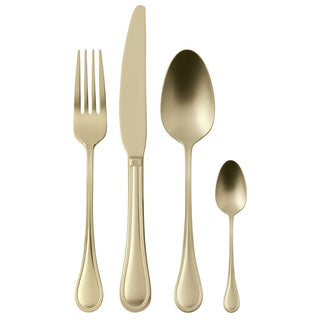 Sambonet Royal 24-piece cutlery set Sambonet Antique PVD Champagne - Buy now on ShopDecor - Discover the best products by SAMBONET design