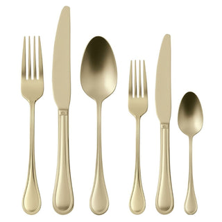 Sambonet Royal 36-piece cutlery set Sambonet Antique PVD Champagne - Buy now on ShopDecor - Discover the best products by SAMBONET design