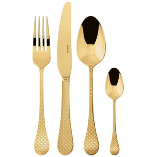 Sambonet Taormina 24-piece cutlery set Sambonet Mirror PVD Gold - Buy now on ShopDecor - Discover the best products by SAMBONET design