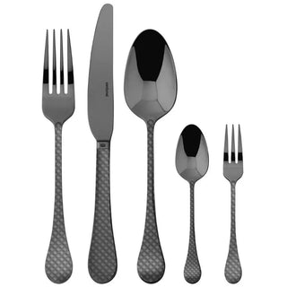 Sambonet Taormina cutlery set Sambonet Mirror PVD 2Black Set 30 - Buy now on ShopDecor - Discover the best products by SAMBONET design