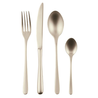 Sambonet Taste 24-piece cutlery set Sambonet Antique PVD Champagne - Buy now on ShopDecor - Discover the best products by SAMBONET design