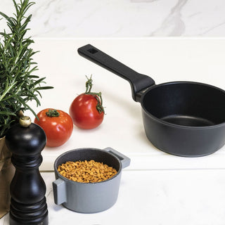 Sambonet Titan Pro Double Induction non-stick saucepan 1 handle - Buy now on ShopDecor - Discover the best products by SAMBONET design