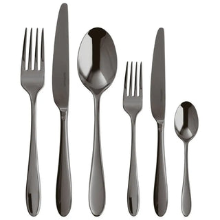 Sambonet Velvet cutlery set Sambonet Mirror PVD 2Black Set 36 - Buy now on ShopDecor - Discover the best products by SAMBONET design