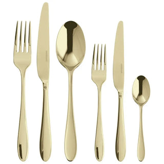 Sambonet Velvet cutlery set Sambonet Mirror PVD Champagne Set 36 - Buy now on ShopDecor - Discover the best products by SAMBONET design