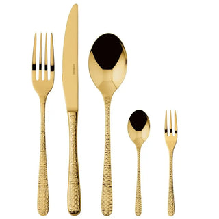 Sambonet Venezia cutlery set Sambonet Mirror PVD Gold Set 30 - Buy now on ShopDecor - Discover the best products by SAMBONET design