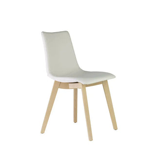 Scab Natural Zebra Pop 2806 upholstered chair with wooden frame