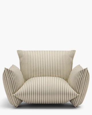 Scab Brezza Relax upholstered outdoor lounge armchair with armrests