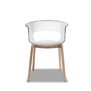 Scab Natural Miss B Antishock armchair by Luisa Battaglia Scab Transparent 100 - Buy now on ShopDecor - Discover the best products by SCAB design