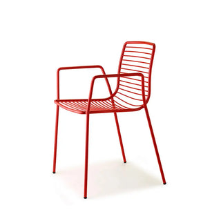 Scab Summer 2500 armchair in powder-coated steel