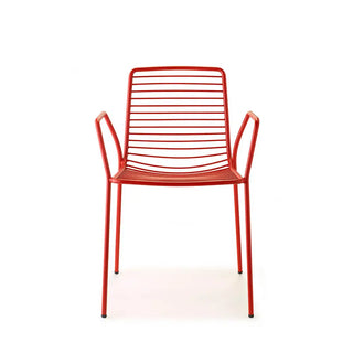 Scab Summer 2500 armchair in powder-coated steel